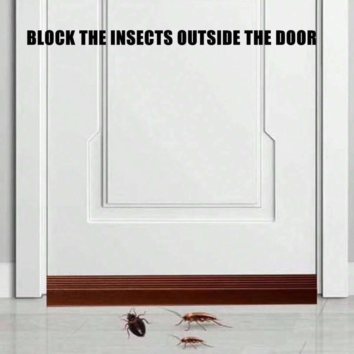 Self-Adhesive Door Gap Sealing Strip