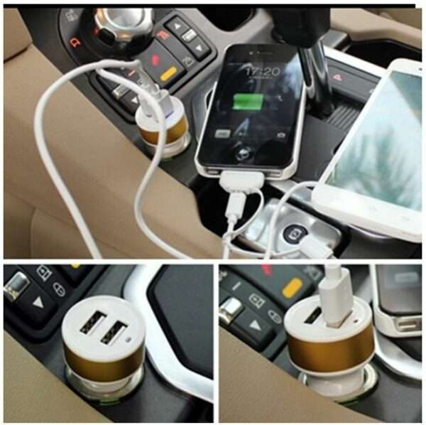 Dual Usb Car Charger 2.1A