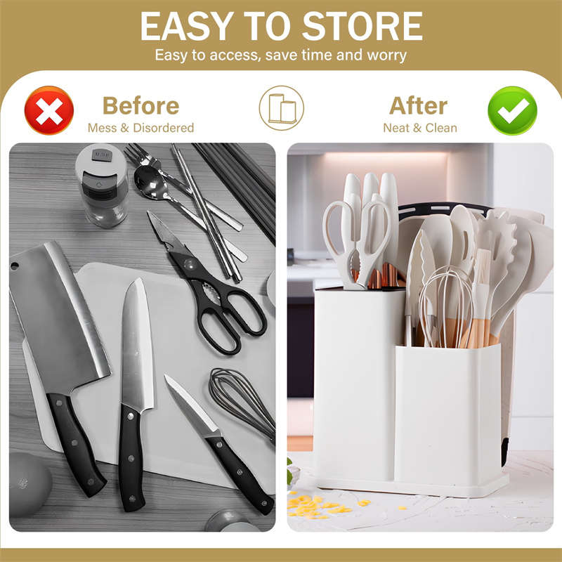 19-Piece Non-Stick Silicone Cookware Set