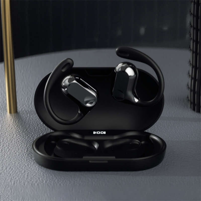 Bluetooth 5.3 Bone Conduction Wireless Sports Earphones IPX5 Waterproof In-Ear Earphones