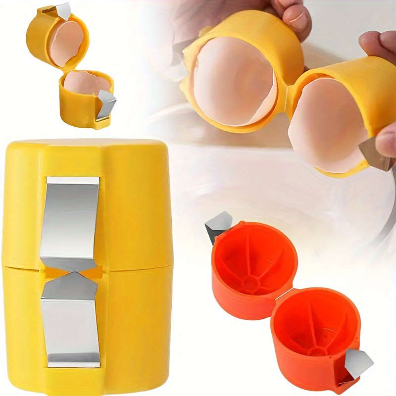 1 Pcs Plastic Manual Egg Beater Baking Tool Egg Shell Separator