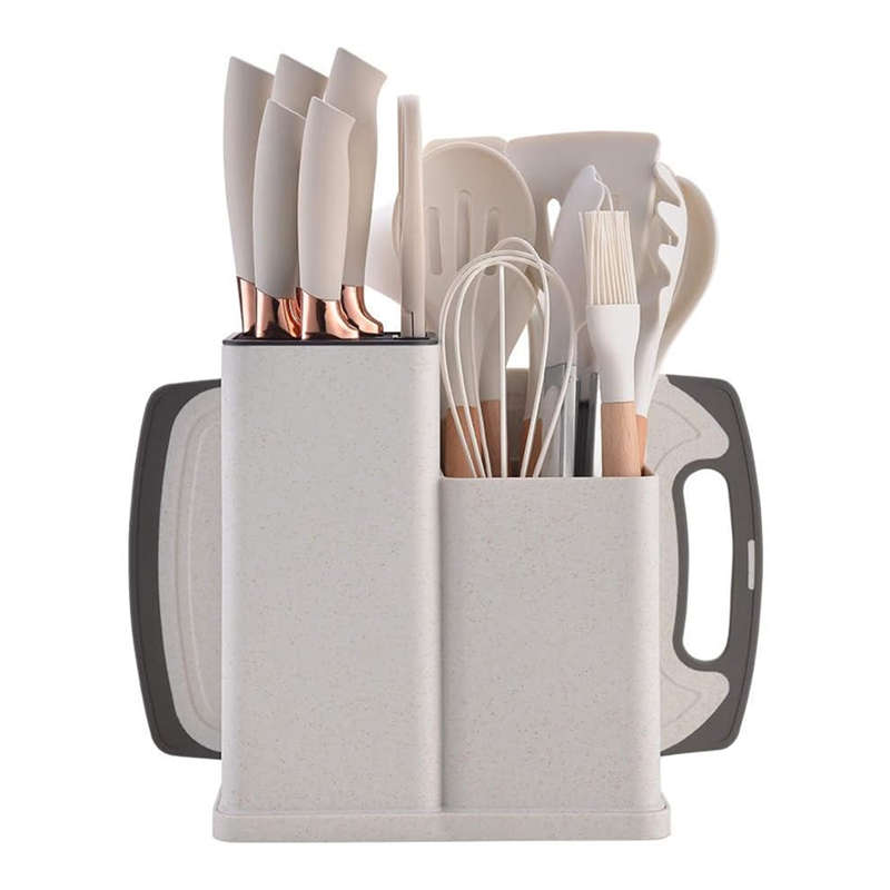 19-Piece Non-Stick Silicone Cookware Set