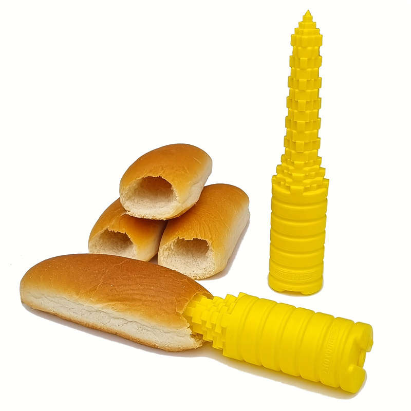 1pc Hot Dog Bun Drill Kitchen Baking Tools