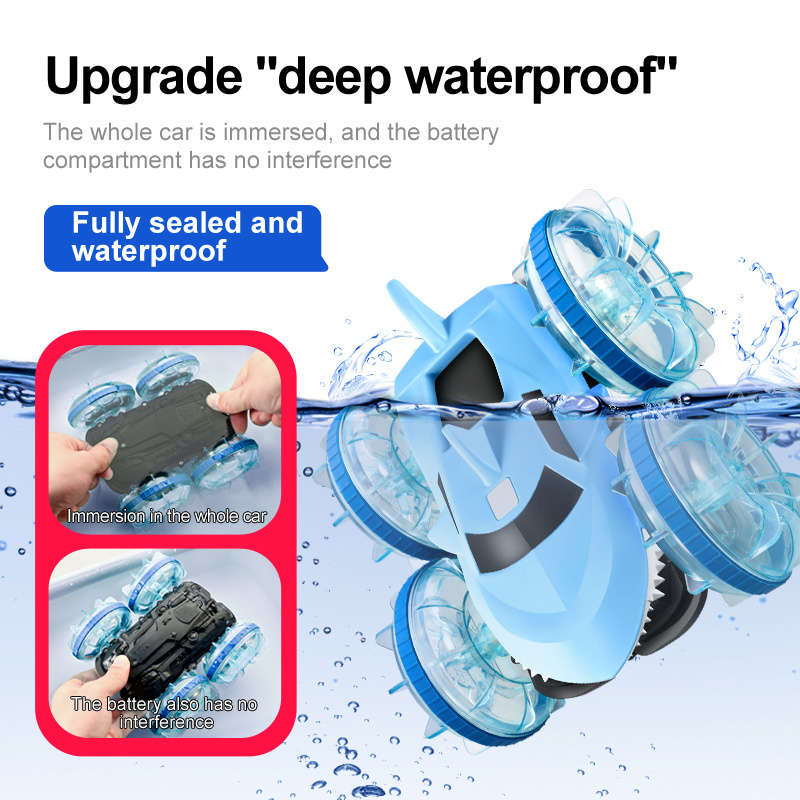 2.4 GHz Wireless Gesture Sensing Remote Control Truck Toy Remote Control Shark Car