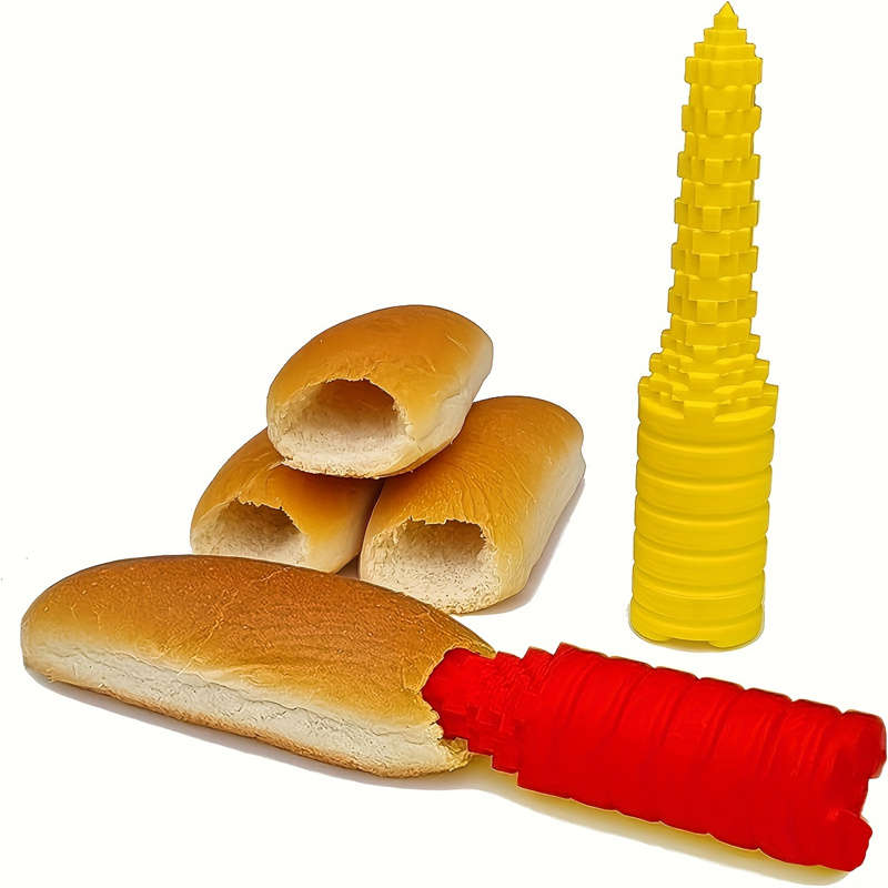 1pc Hot Dog Bun Drill Kitchen Baking Tools