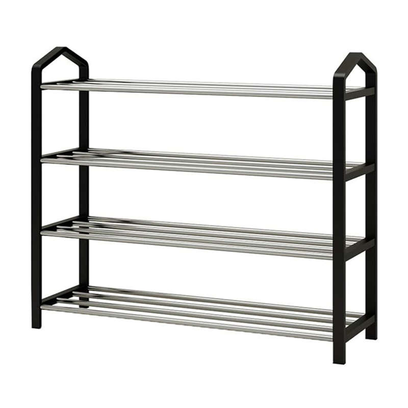 Shoe Organizing Rack Entrance Shoe Rack Large Capacity Four-Layer Shoe Storage Rack