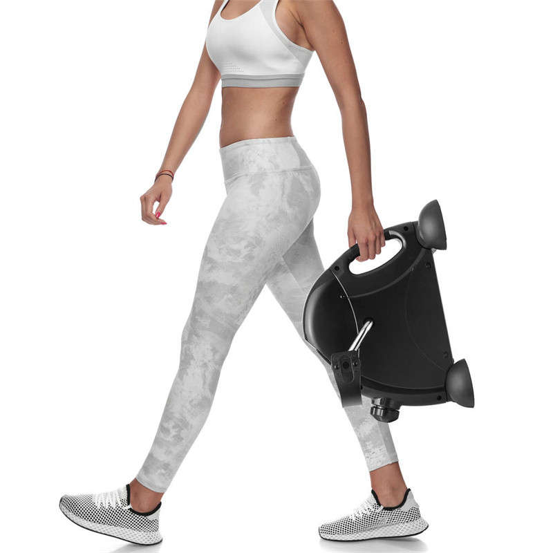 Stationary Exercise Bike Portable Arm Leg Foot Exerciser Under Desk