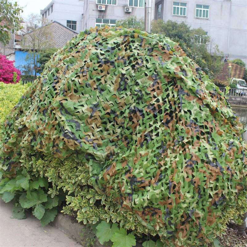 Polyester Leaf Camouflage Net (2.5*3M)