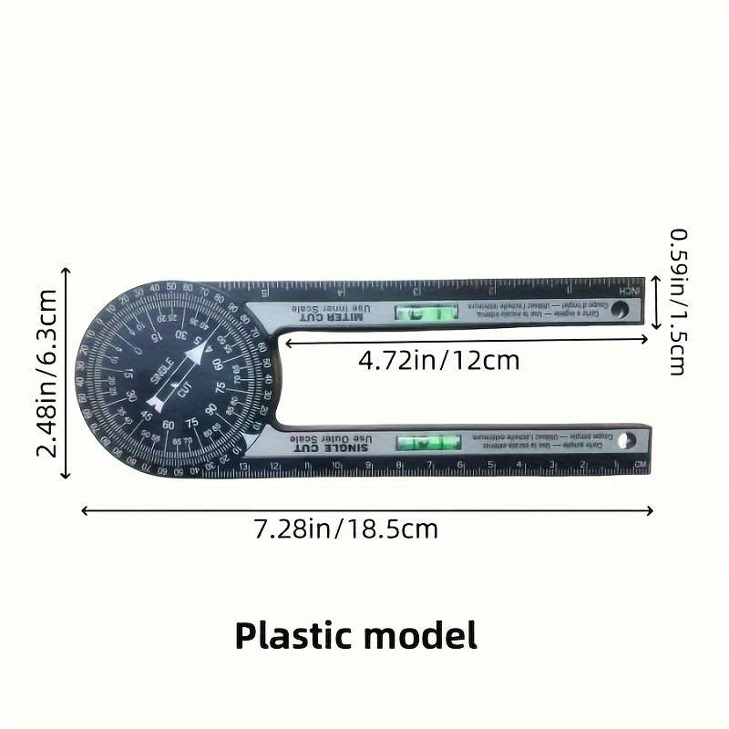 360 Degree Rotation Angle Meter Precision Woodworking Tools