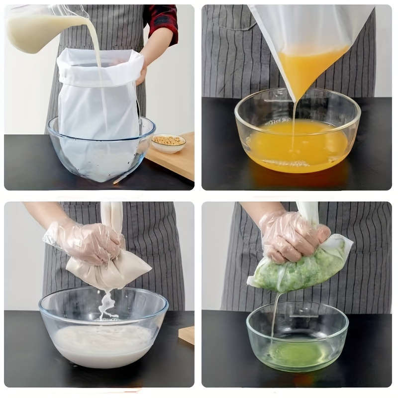 1Pc High Quality Nylon Mesh Filter Bags For Juice Residue