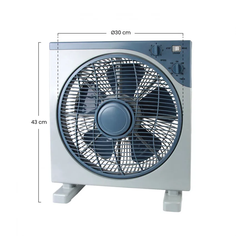 12 Inch Box Fan Portable Silent Fan Suitable for Home Use
