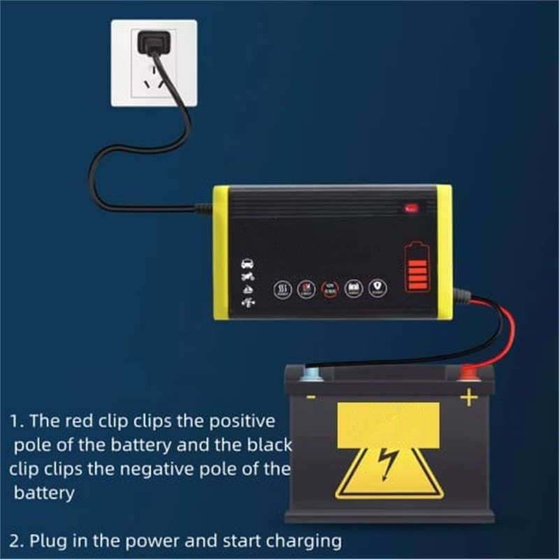 Car Smart Battery Jump Starter Maintenance 12V Power Bank Portable Battery Charger