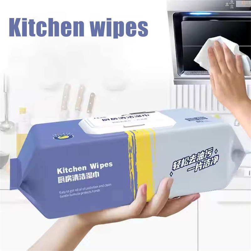 80-Piece Multi-Purpose Kitchen Cleaning Wipes