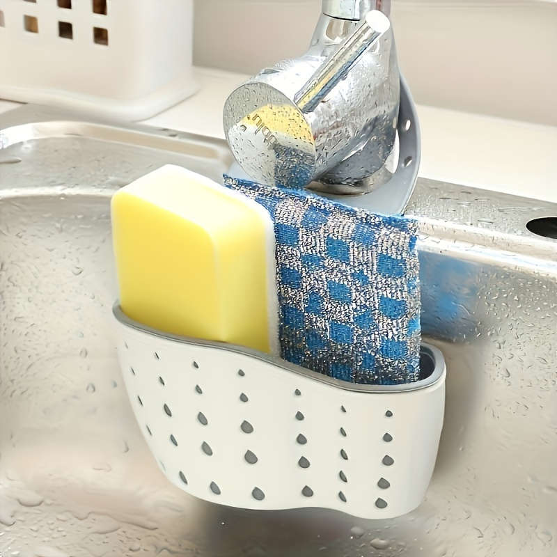 Modern Plastic Hanging Sink Organizer Kitchen Storage Rack