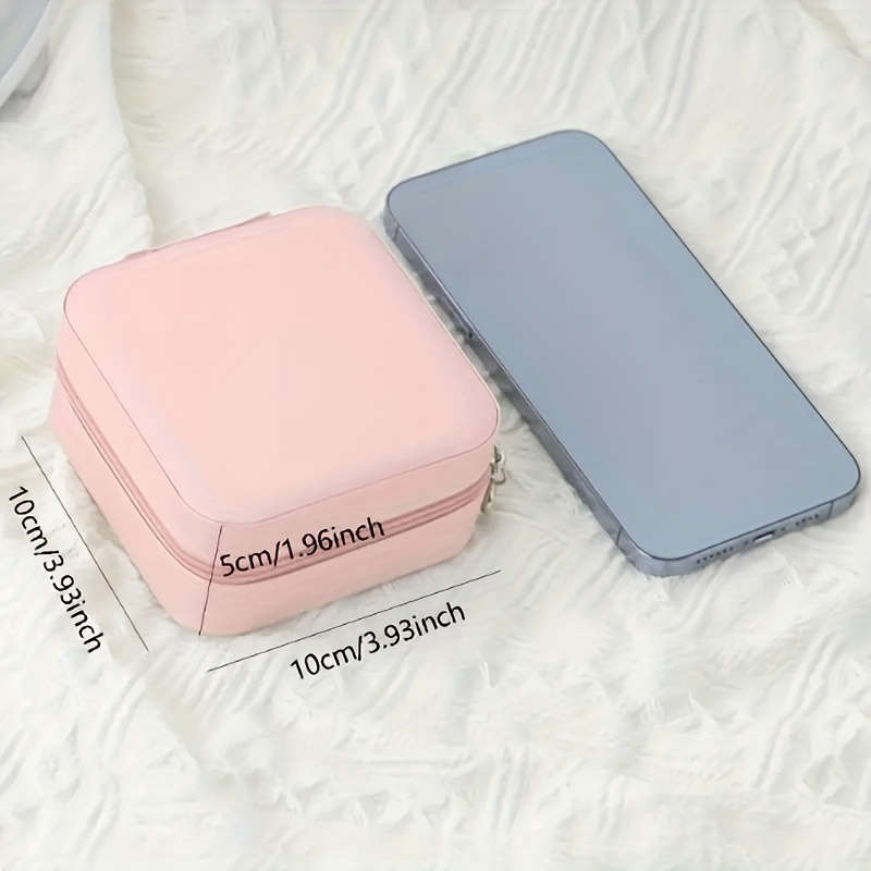Multipurpose Travel Storage Box Modern Leather Jewelry Box