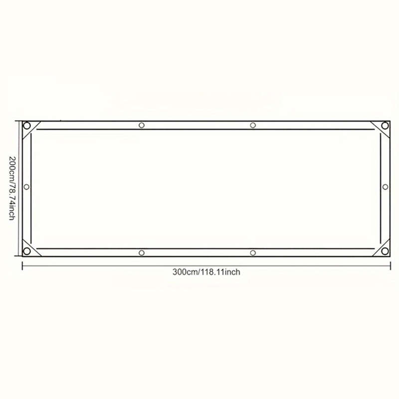 Outdoor Tarpaulin with UV Protection