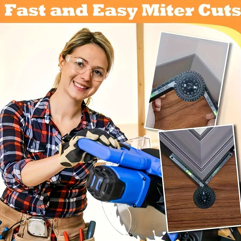360 Degree Rotation Angle Meter Precision Woodworking Tools