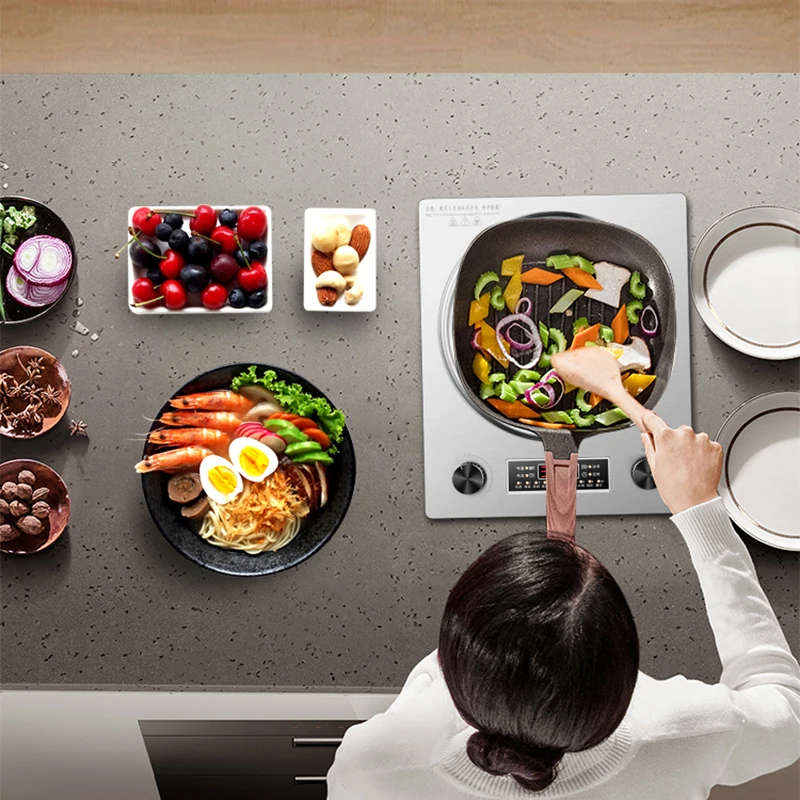 3000W Concave Induction Cooker Household Integrated Concave Boiler Battery Cooker