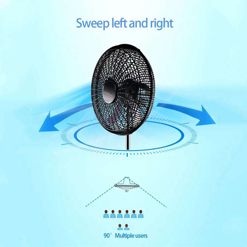 High Speed Stand Fan 18 Inch Electric Pedestal Fan