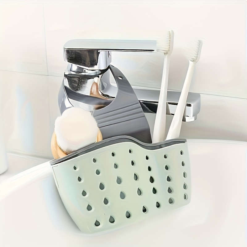 Modern Plastic Hanging Sink Organizer Kitchen Storage Rack