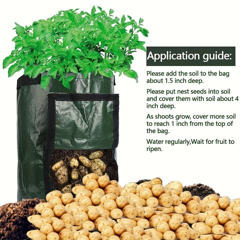 1-Pack Potato Grow Bag (7 Gallon) with Inlet Baffle