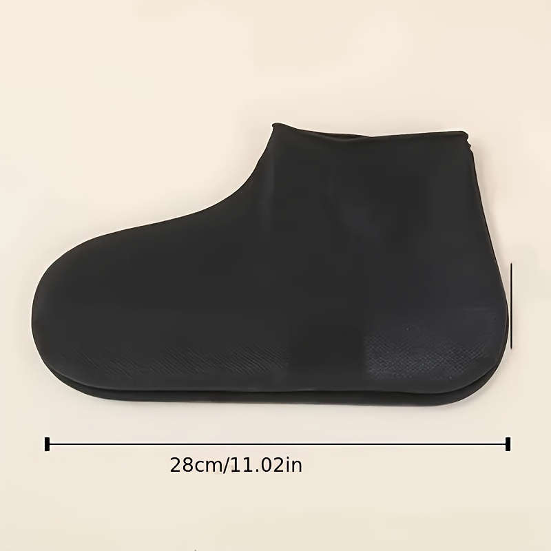 A Pair Of Silicone Shoe Covers - Suitable For Both Men And Women, Reusable