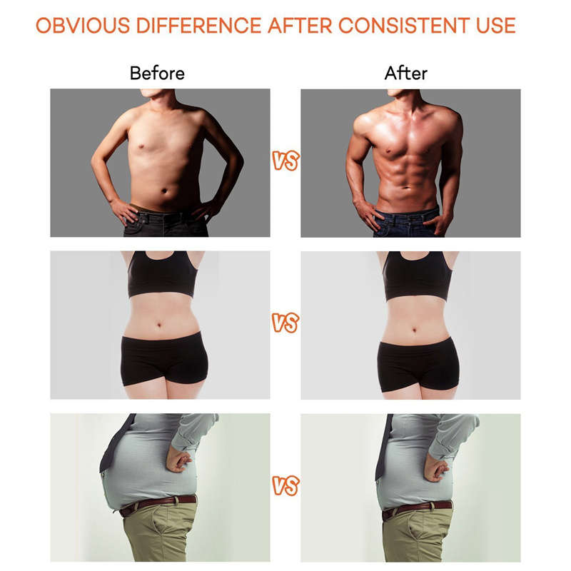 EMS Abdominal Muscle Stimulator Muscle Shaping Belt Home Fitness Equipment Unisex