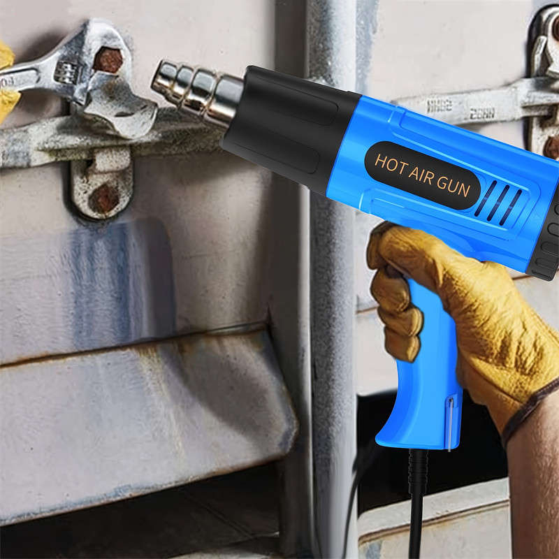 Industrial Grade 2000W Handheld Heat Gun with Dual Temperature Settings, EU Plug