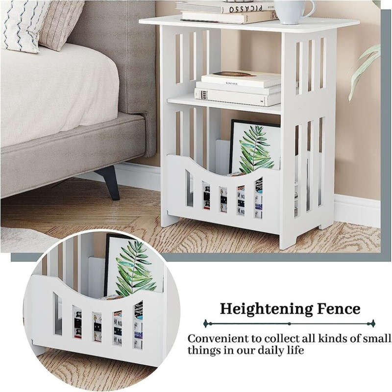 Simple Bedside Table Mini Side Table Storage Rack Coffee Table