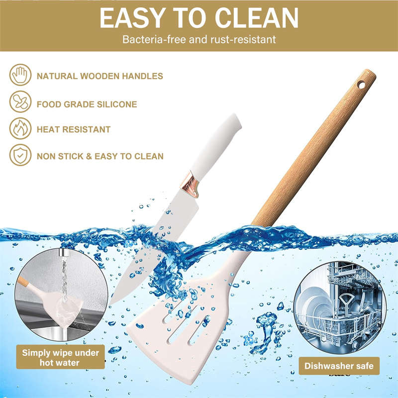 19-Piece Non-Stick Silicone Cookware Set