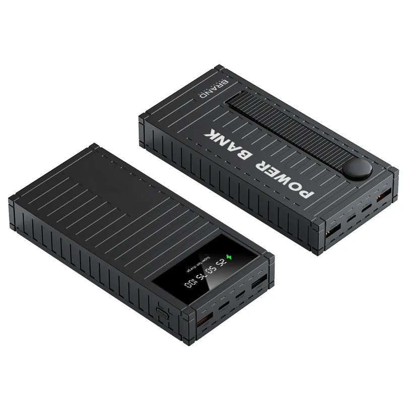 High Capacity 30000 mAh Power Bank External Battery for Phone Tablet with LED Screen