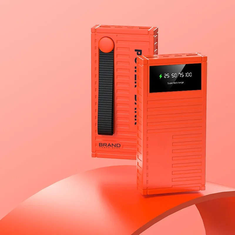 High Capacity 30000 mAh Power Bank External Battery for Phone Tablet with LED Screen