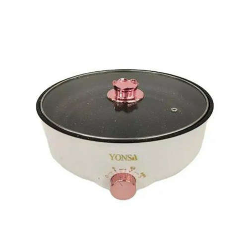 Multifunctional Tempered Glass Cover High Quality Electric Hard Kitchen Frying Pan Cooking Pot