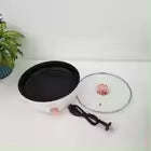 Multifunctional Tempered Glass Cover High Quality Electric Hard Kitchen Frying Pan Cooking Pot