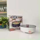 Multifunctional Tempered Glass Cover High Quality Electric Hard Kitchen Frying Pan Cooking Pot