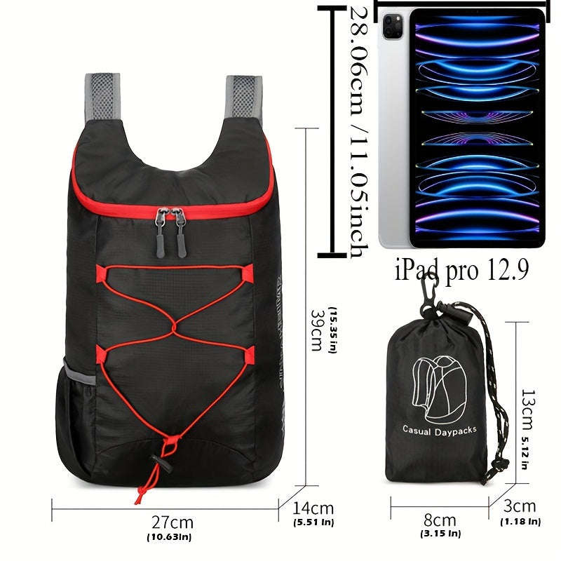 Ultralight And Durable Foldable Backpack For Hiking, Perfect For Outdoor Adventures And Business Tra