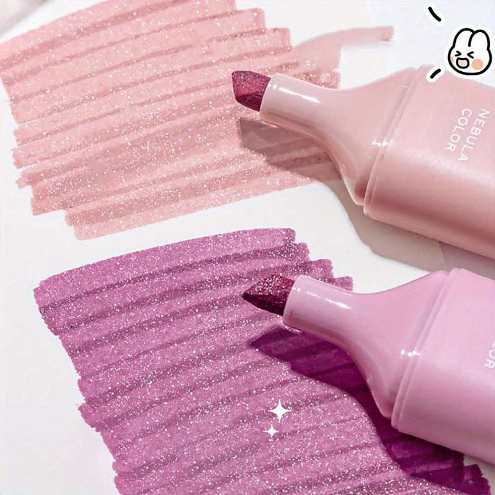 4-Pack Glitter Highlighters