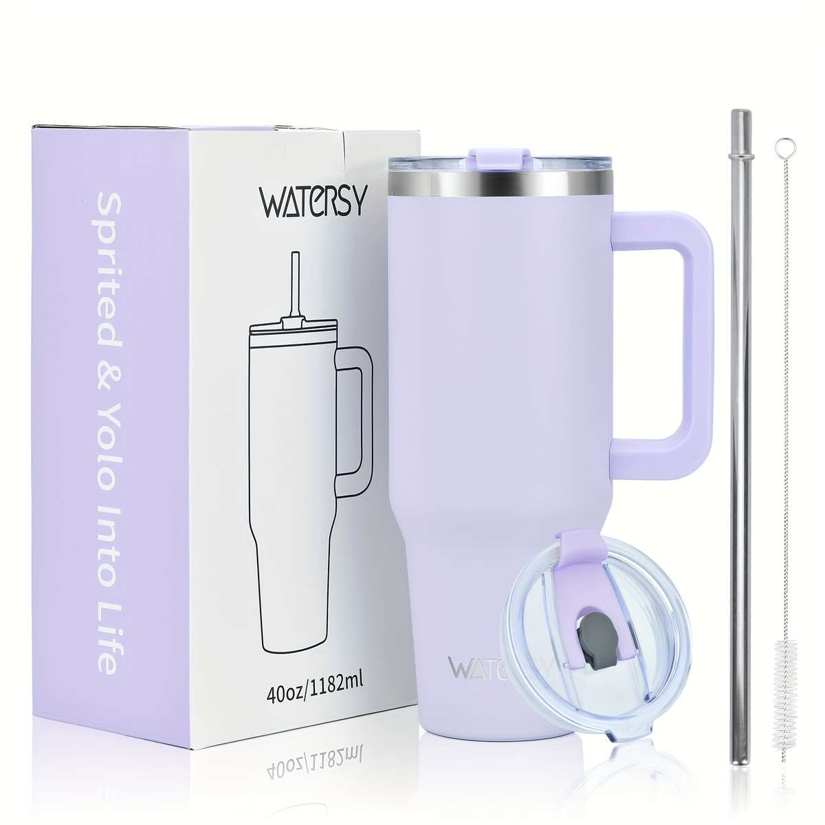 Stainless Steel Travel Mug 40 Ounces Insulated Mug