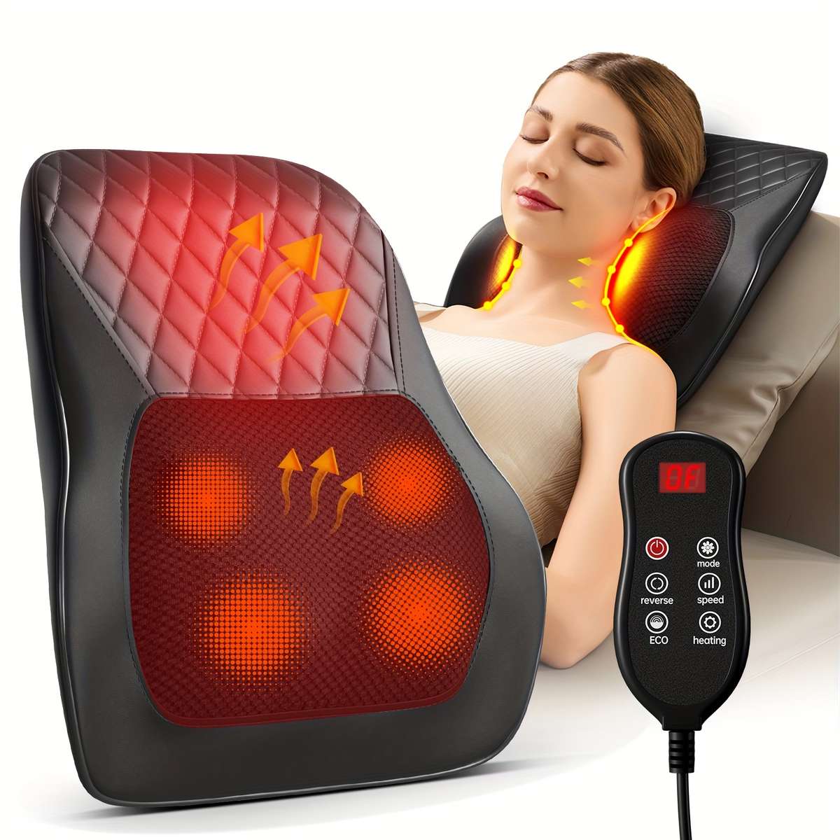 1 Piece 3D Kneading Massage Pillow