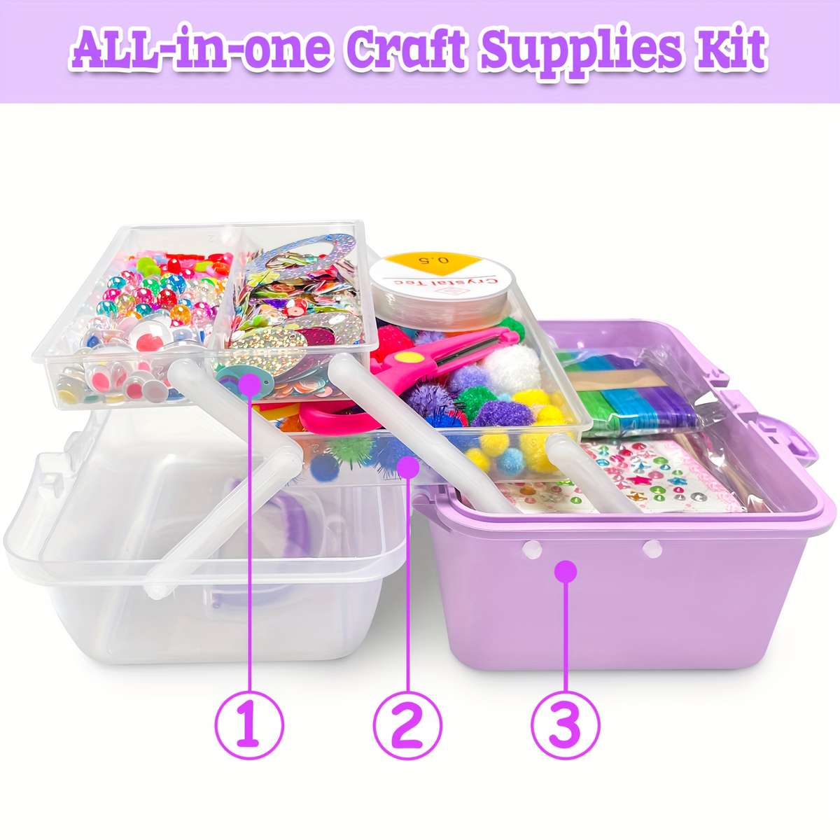 The Ultimate 1600-Piece Crafting Kit