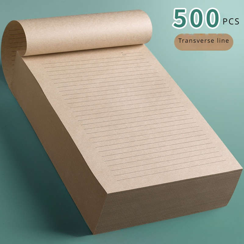 500 Page Graph Paper Notebook Dot Grid Paper