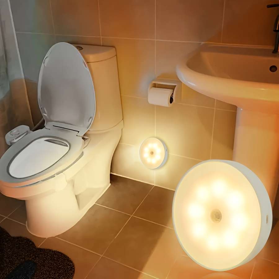 1pcs Led Motion Sensor Night Light Super Sensitive