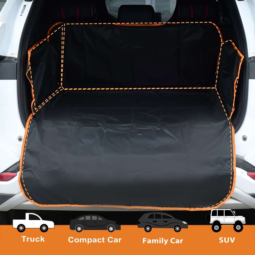 SUV Waterproof Cargo Liner Universal Durable Cover for Vehicle Trunk Area