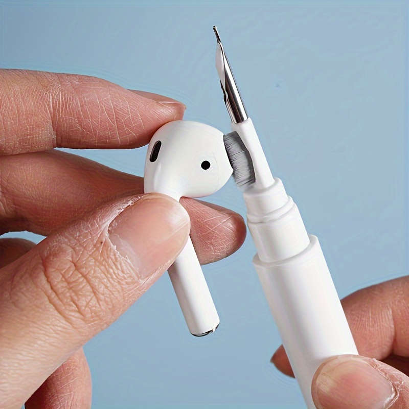 1pc 3in1 Portable Earbud Cleaning Pen