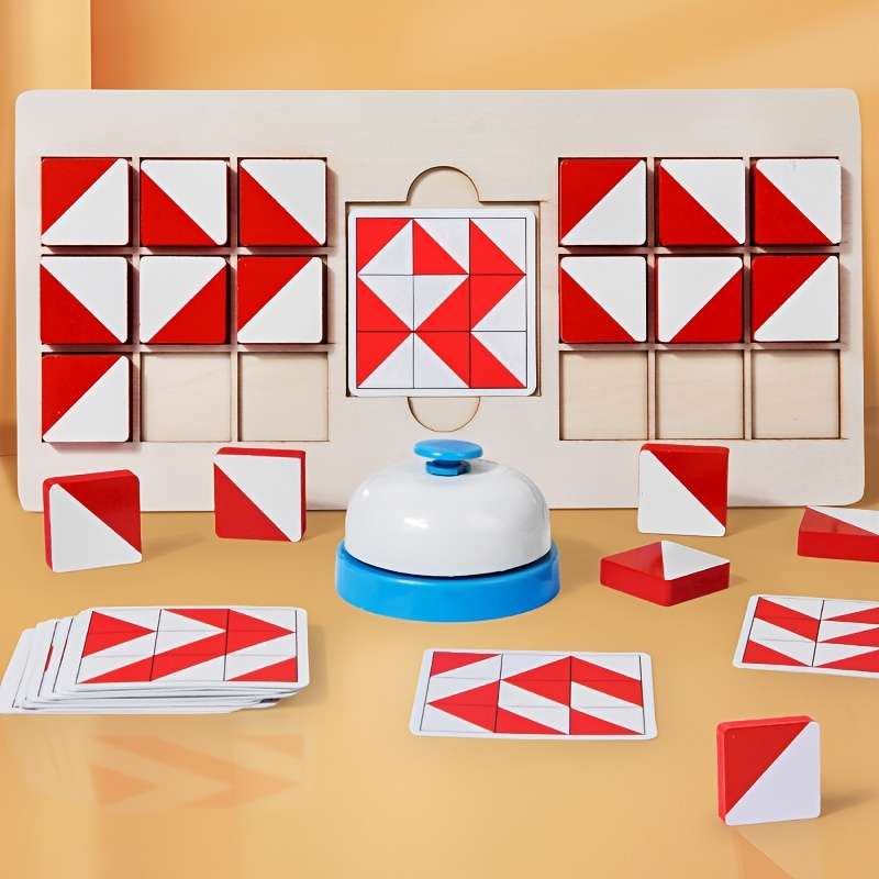 Two Player Wooden Battle Game Jigsaw Puzzle