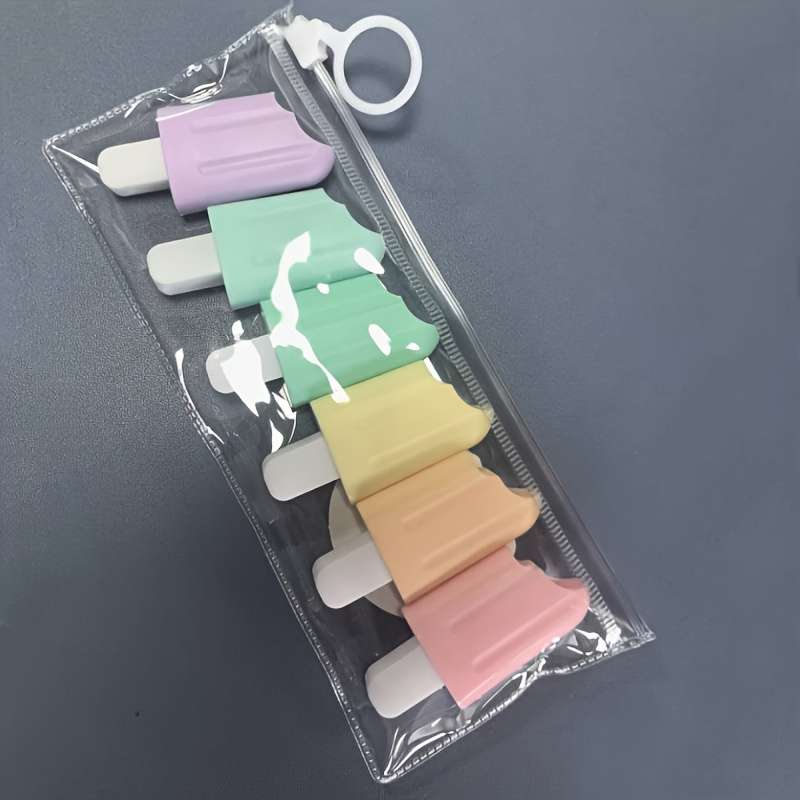 6-Piece Mini Popsicle Highlighter Set