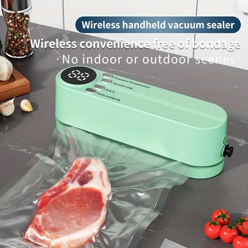 Portable Food Sealer Rechargeable Usb