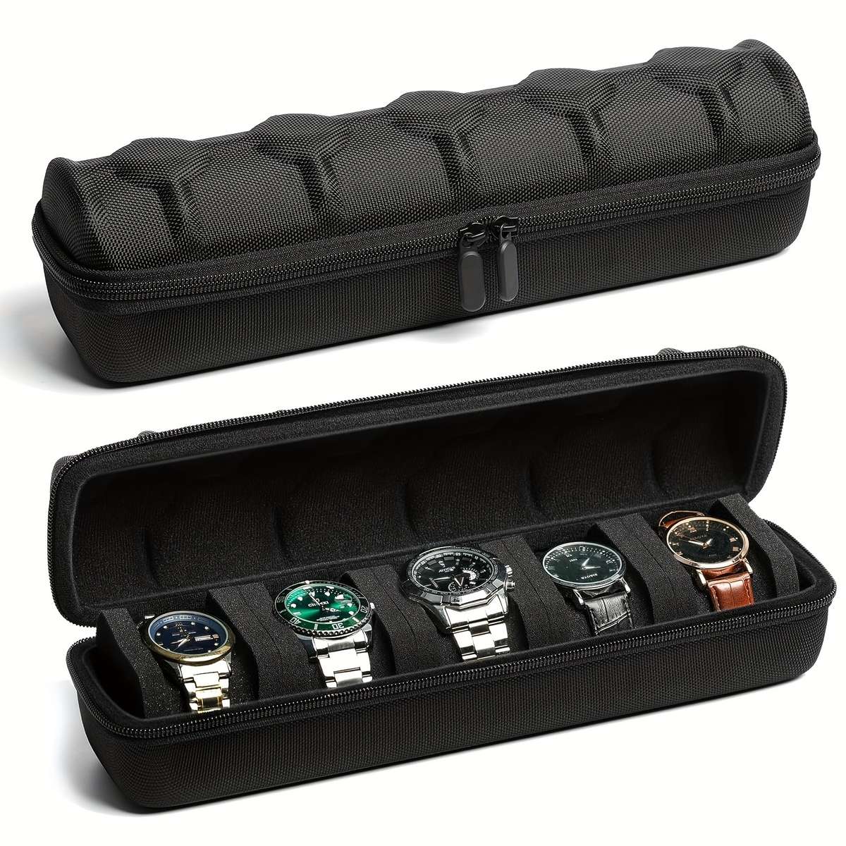 5 Slot Watch Travel Box Watch Storage Box