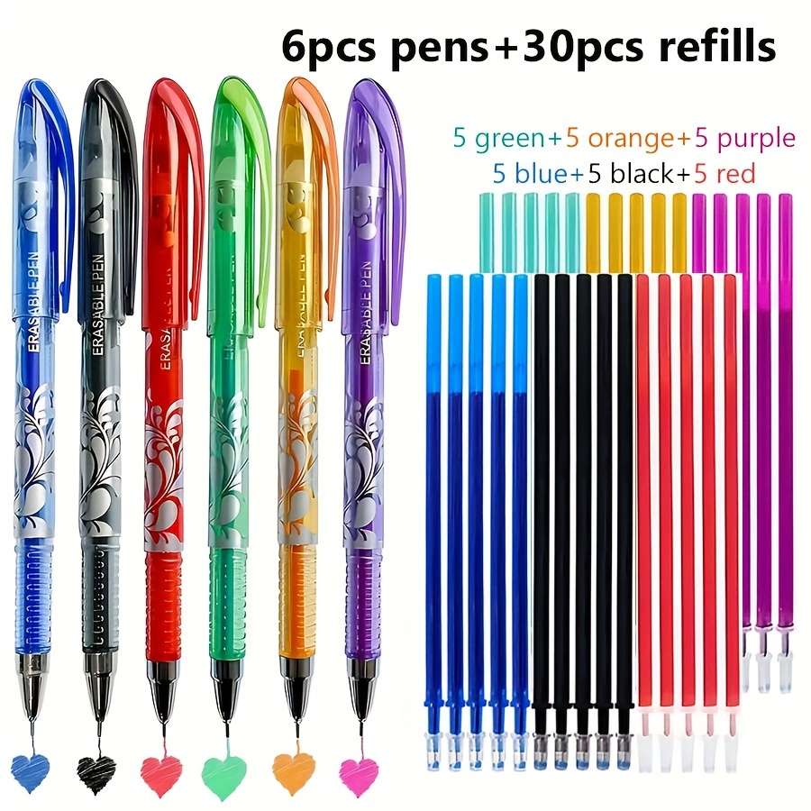36 Erasable Gel Pens Set