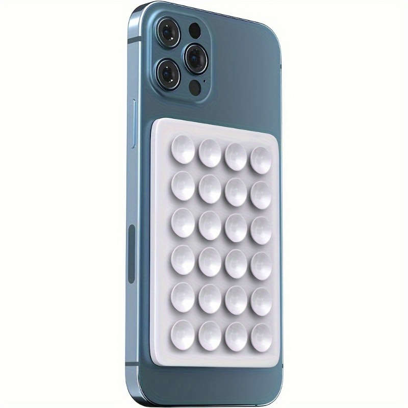 1 x Premium Silicone Suction Cup Phone Holder - Strong Single-Sided Adhesive Grip For Iphone And And